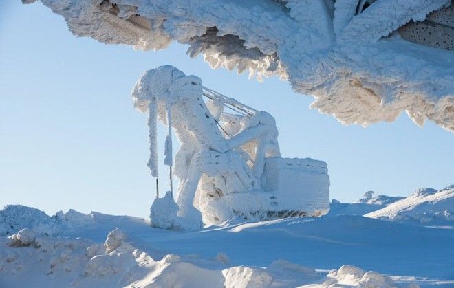 Фотографии из самой холодной точки нашей планеты, от одного просмотра которых уже замерзаешь