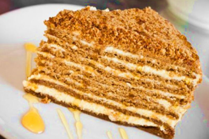 Простой рецепт вкуснейшего медового торта