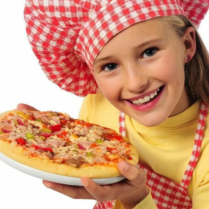 Какую пиццу можно есть маленьким детям?